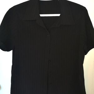 Black Button up shirt
